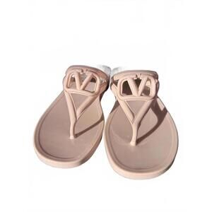 New Valentino Garavani Pink PM Thong Sandals size 38/US 7.5